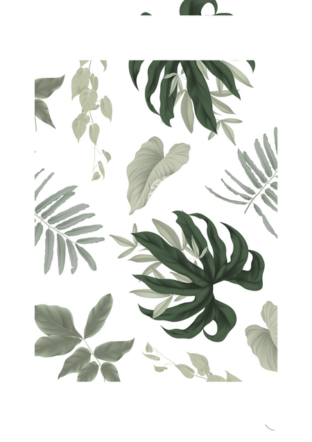 Palm Leaf Wall Art, Tropical Art Prints, Framed Leaf Wall Art
